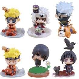 Naruto Mini Action Figure Naruto Kakashi Uchiha Itachi ...