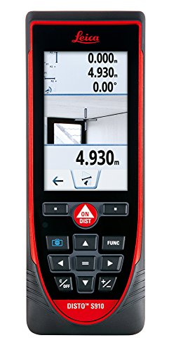 41qZjjlS6LL Leica DISTO S910 Pro Pack 984ft Range Laser Distance Measurer Pro Kit, Point to Point Measuring, Hard Case, TRI70 Tripod… - Image 3