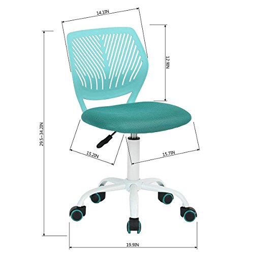 4 GreenForest+Office+Adjustable+Children+Turquoise