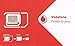 UK Vodafone SIM Card Fast 4G Data,Unlimited mins and Texts, Free Roaming in Europe