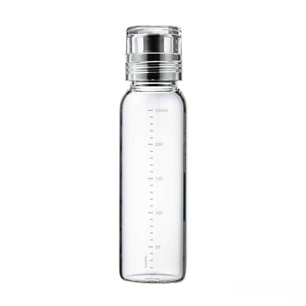 HARIO(ハリオ) ドレッシングボトルスリム 250ml 熱湯使用可能 ブラック DBSN-250-B商品画像