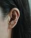 Ear Cuff, 20gauge Fake conch piercing,Fake Body Piercing,No Piercing Cartilage Ear Cuff, Ear Jacket, Ear Wrap,Gift for her, Please select an option.