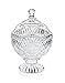 Godinger Round Crystal Freedom Covered Candy Dish