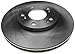 ACDelco Silver 18A1666A (19287219) Non-Coated Front Disc Brake Rotor
