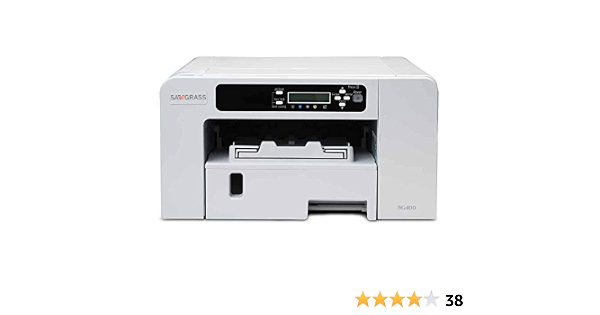 Amazon.com: SAWGRASS Impresora de sublimación VIRTUOSO SG400. Paquete con  juego completo de tintas Sawgrass Sublijet HD y 110 hojas de nuestro  exclusivo papel de sublimación \
