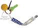Pacifier Clip Boy, Girl (3 Pack) Ziggy Baby 2-Sided Design Pacifier Holder