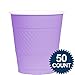 Big Party Pack Lavender Plastic Cups | 12 oz. | Pack of 50 | Party Supply