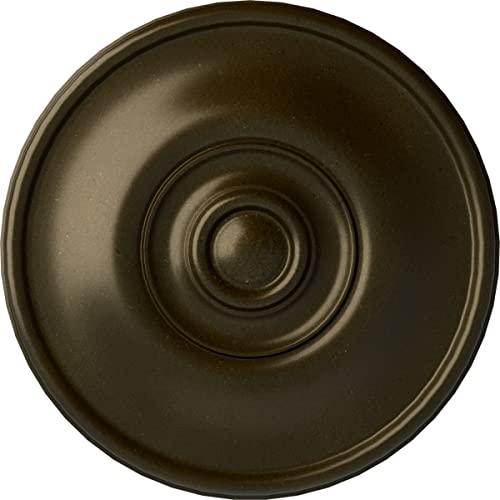 Ekena Millwork Jefferson Ceiling Medallion, Green Gold