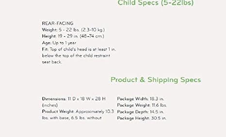 evenflo nurture dlx infant car seat