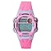 Hiwatch Kids Digital Watches Waterproof Led Sport Watches with Alarm for Boys and Girls, Pink
