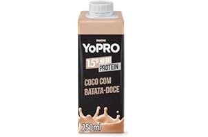 YoPRO Bebida Láctea UHT Coco com Batata-Doce 15g de proteínas 250ml