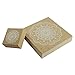 YazyCraft Decorative Wooden Stamps - 2 pcs (Large and Small) - Lace Doilies Cling Stamps