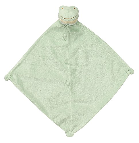 Angel Dear Green Froggy Blankie & Ring Rattle Set