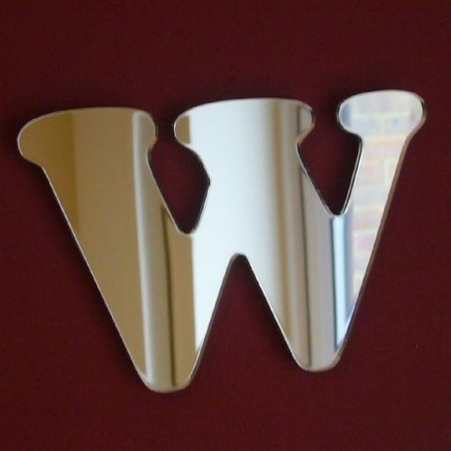 Super Cool Creations Funky Letter W Mirror 25cm