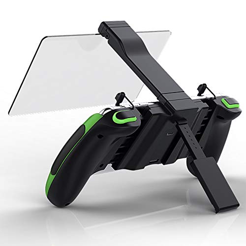 Newseego Mobile Phone Screen Magnifier Game Controller Grip Holder Gamepad Joystick L1 R1 Trigger 4.7-6" Screen Perfect Mobile Controller for Games