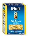 De Cecco Pasta, Rotelle, 16 Ounce (Pack of 12)