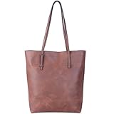Jack&Chris®Perfect Ladies' Genuine Leather Tote Bag Handbag Shoulder Bag,YSZ112