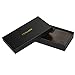 PEIUJIN RFID Blocking Men's Genuine Soft Cow Leather Long Purse Mens Wallet Money Clip (Brown)