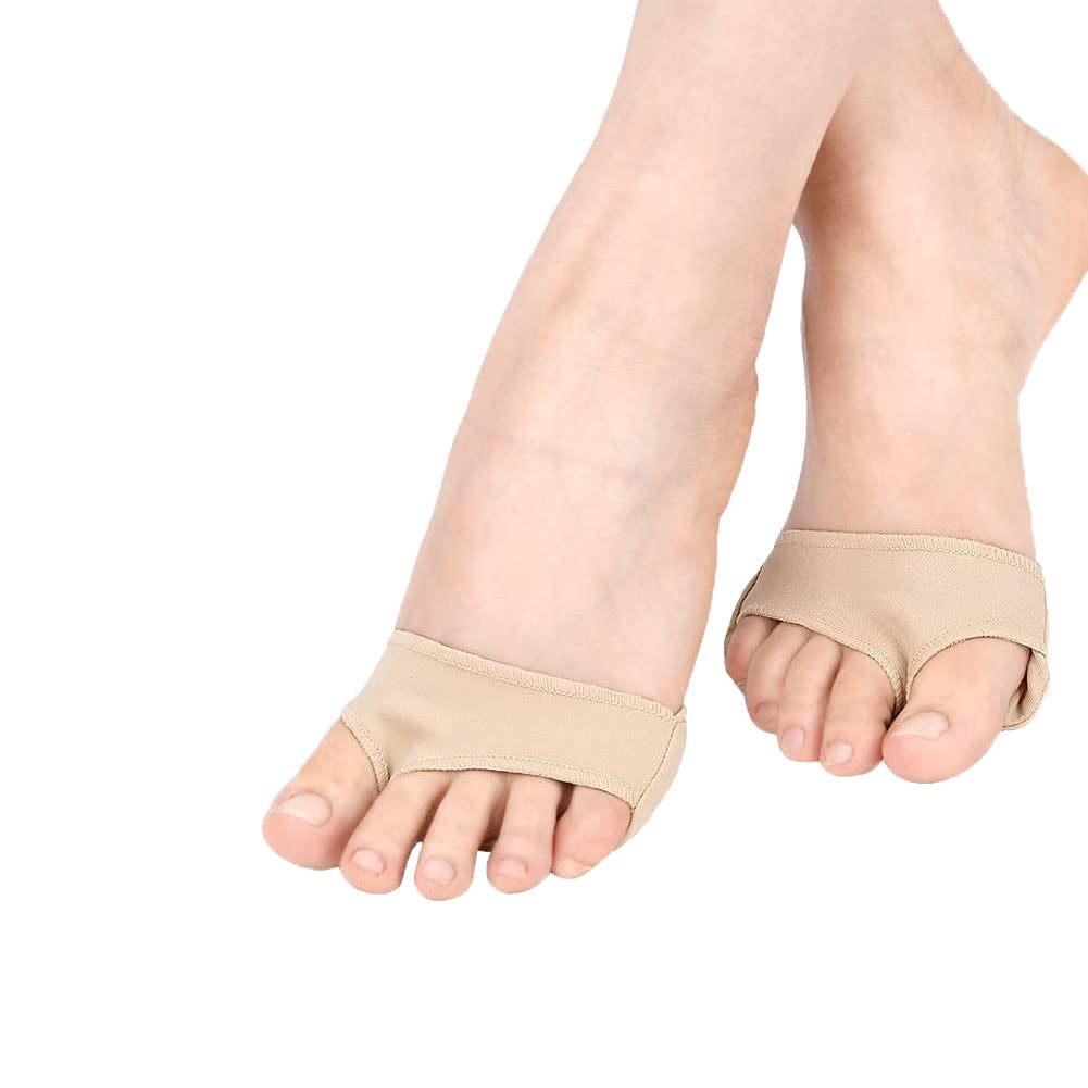 Haofy Metatarsal Pads with Gel Forefoot Cushion for Women Men, Mortons Neuroma Pads Ball of Foot Cushion Pads for Hard Skin Calluses Arthritis, Metatarsal Gel Sleeves Wear in Shoes Day and Night