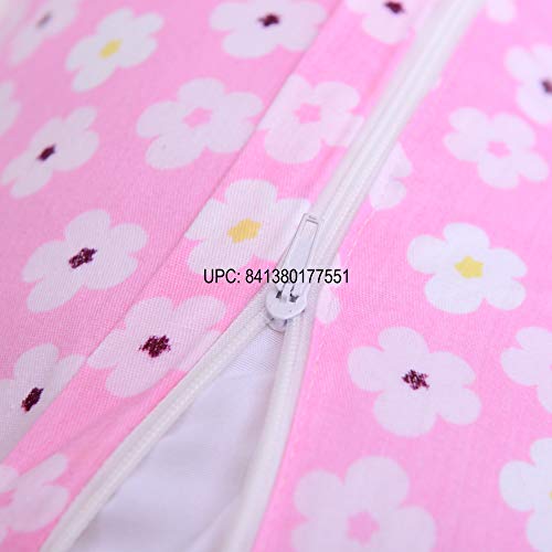 image for Comfortable Printed Cotton Nursing Pillow for Mom and Baby by All Amer
