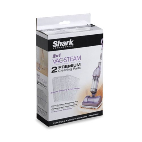 Shark XT2010 Vac-Then-Steam Mop Replacement Pads- 2-Pack