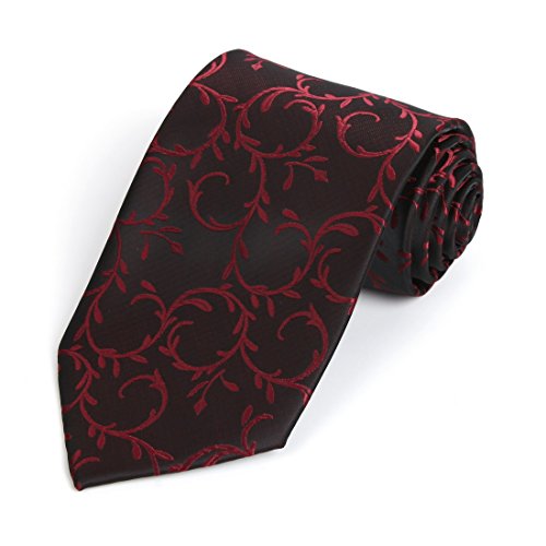 VS1026-XL Red Pattern Mens Vest Tie Cufflinks Bowtie Hanky Gifts Idea By Y&G