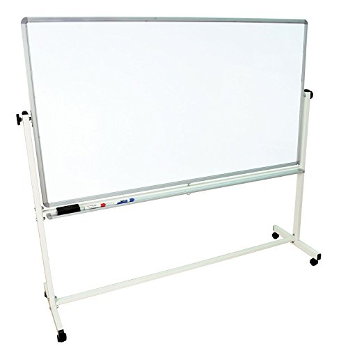 2 Offex+Mobile+Double+Magnetic+Whiteboard