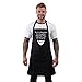 Bang Tidy Clothing Funny BBQ Apron Novelty Aprons Cooking Gifts for Men 100% Cotton 2 Pockets - Manly Man