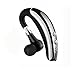 Bluetooth Headset, Zogo Hands Free Wireless Bluetooth Earpiece with Noise Reduction with Mic for Cell Phone (Black)