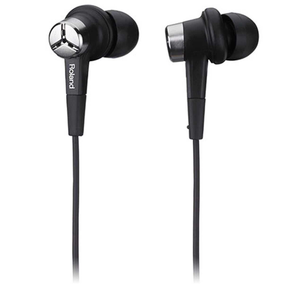 Roland Cs-10Em Binaural Earphones And Mic, Two Functions In One