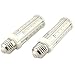 Bonlux Screw Socket 120v Medium Base E26 T10 Tubular LED Light Bulb 10w Daylight 6000k LED Corn Bulb 100w Incandescent Bulbs Equivalent (Pack-2)