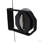 LOKmate Deadbolt Guard Door Lock Security - Magnet Version (Black/Black)