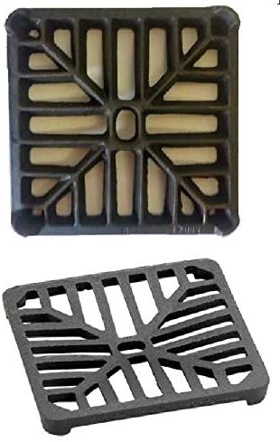 Thomas Dudley 6x6 Cast Iron Gully Grid Heavy Duty Drain Cover 9mm Thick UK