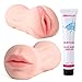 ZEMALIA Pocket Pussy Male Masturbator Cup Adult Sex Toys for Men 3D Realistic Blowjob Clitoris Vagina and Mouth Love Doll Pussey Masturbation Stroker for Intense Stimulation