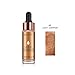 Aliver Liquid Highlighter Makeup Glow Face Contour Bronze Make Up, Waterproof Glitter Brighten Shimmer Highlighter (#6 LIGHT COPPER)