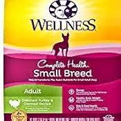 wellness small breed turkey and oatmeal
