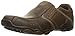 Skechers USA Men's Diameter Valen Slip-On Loafer, Dark Brown, 10.5 M US