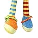 Plush Giraffe Animal, YKS Baby Plush Toy Developmental Interactive Toy Infant Baby Development Soft Giraffe Animal Handbells Rattles Handle Toys For Crib, High Chair And Interactive Playing