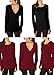 Yucharmyi Women's Backless Shirts Long Sleeve Active Shirts Women Long Sleeve Outdoor Shirts Long Sleeve Thumb Shirts Jersey Cut Out Loose Fitting T Shirt Long Sleeve Workout Blouse (Black, L)
