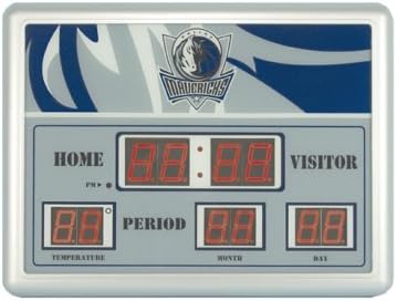 Nba Scoreboard Clock Thermometer Choice Team Amazon Co Uk Sports Outdoors
