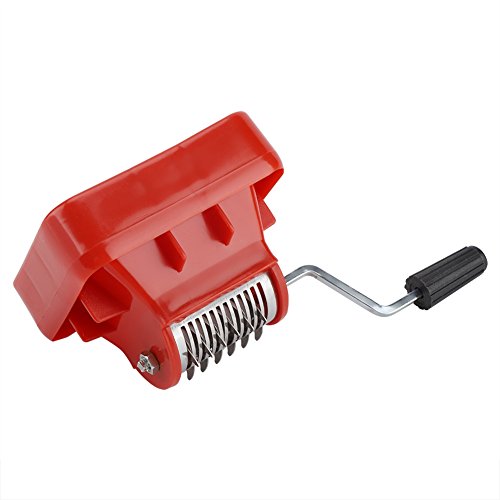 Jimfoty Ice Crusher, Portable Hand Crank Ice Crusher Shaver Shredding Machine Crusher Snow Cone Maker Fruit for Home Commercial - Thumbnail 7