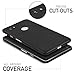 totallee Pixel 2 XL Case, Thinnest Cover Premium Ultra Thin Light Slim Minimal Anti-Scratch Protective - for Google Pixel 2XL (Midnight Black)