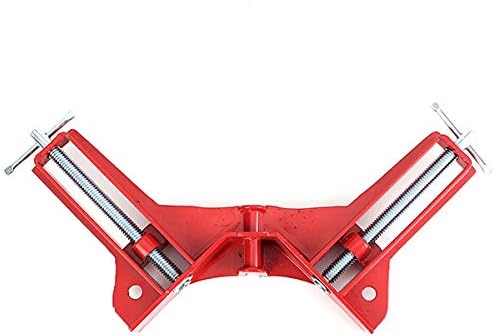 AccOED 90 Degree Right Angle Clamp 100MM Mitre Clamps Corner Clamp Picture Holder Woodwork 4Inch