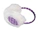 Kids Girls Winter Warm Faux Fur Plush Stars Printed Ear Warmers Earmuffs Purple