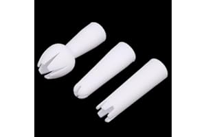 1 Set White Set Whip Cream Dispenser Head Whipped Nozzle Mounting Mouth Base Tips Dinning Bar Whip Cream Special Head Cream C