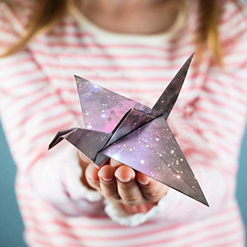 Koogel 472 Pcs Sky Origami Paper,6Inch Square Colored Paper Folding Star Paper Origami Folding Paper of Beautiful Galaxy Outer Space for Paper Arts Crafts Kids Grown-ups School Teachers