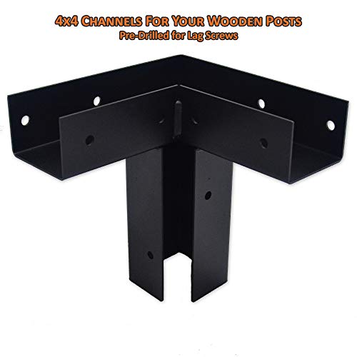 Copper Ridge Outdoors Platform Brackets (Set of 4) Elevated