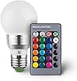 Massimo Retro LED Color Changing Light Bulb with Remote Control- 16 Different Color Choices Smooth, Flash or Strobe Mode- Premium Quality & Energy Saving Lamps- Great For Decoration Parties & More