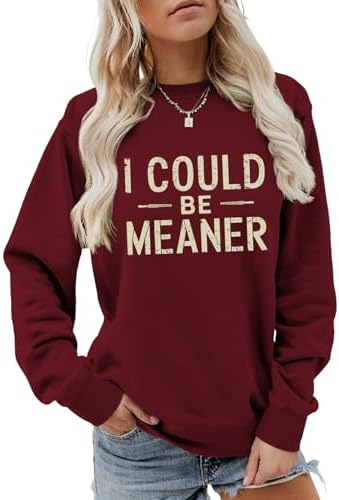 LLuao Women's I'm Not for Everyone Sweatshirt Sarcastic Gift