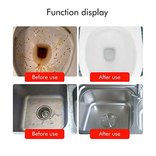 Pstars 280 ML All-Purpose Quick Foamingtoilet Cleaner Powerful Sink Excrete Cleaner Best Deodorant Cleaner for Home Cooking, Vanity, Bathtub, Shower, Sewer Drain Outlet and Sink